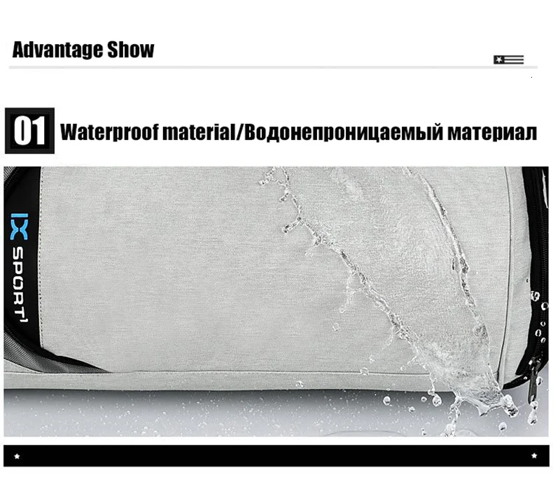 Мужская сухая влажная спортивная мужская сумка черные спортивные сумки высокой емкости для женщин фитнес-сумка для спортивной обуви дорожная сумка на плечо 8068
