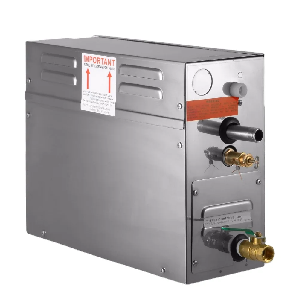 

Brand New 4KW Steam Generator Shower Sauna Bath Home Spa