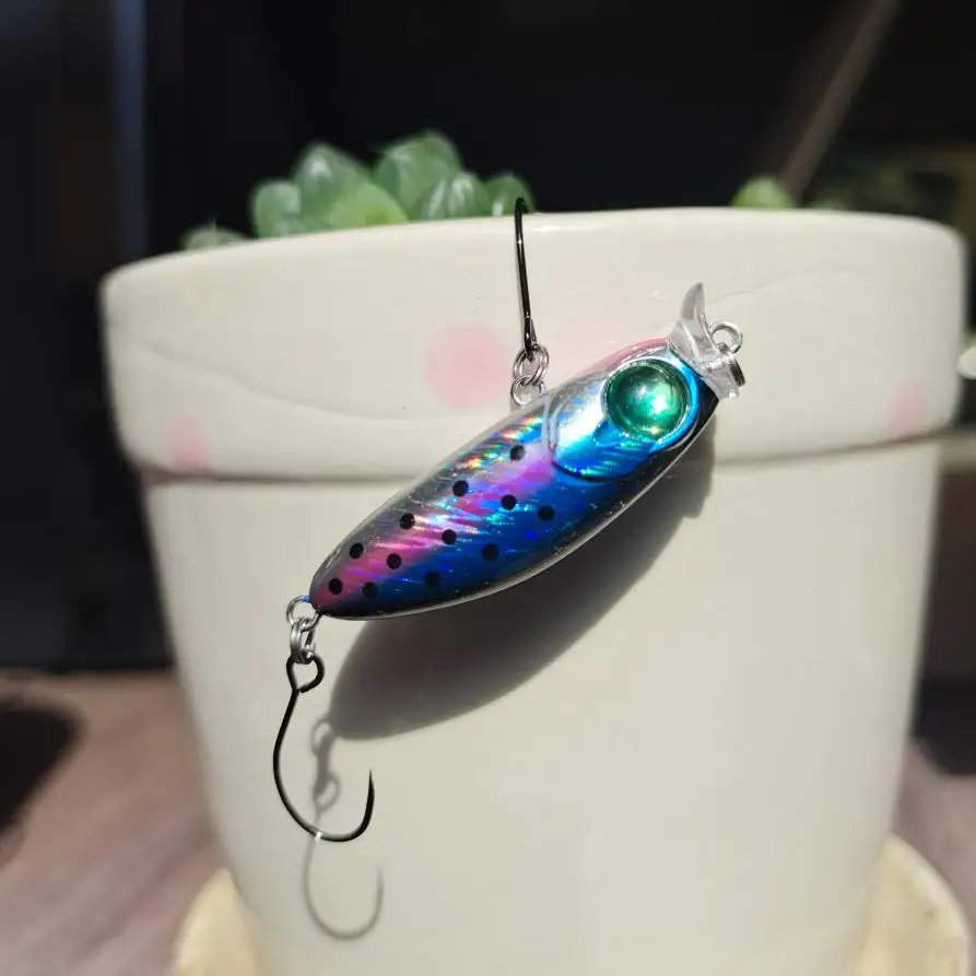 Jerry Ceres Lrf Fishing Lure Rock Floating Minnow Wobbler Hard Bait 1.37in 35mm Area Trout Perch Rockfish Plug Ultralight