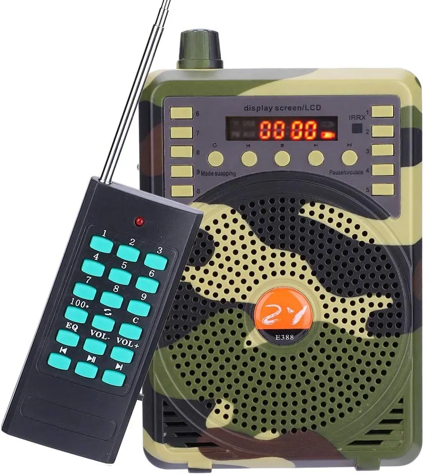 

Hunting Decoy Caller Electronic Bird Caller Rechargeable Electric Hunting Decoy Calls Speaker MP3 Player Remote Controller Kit