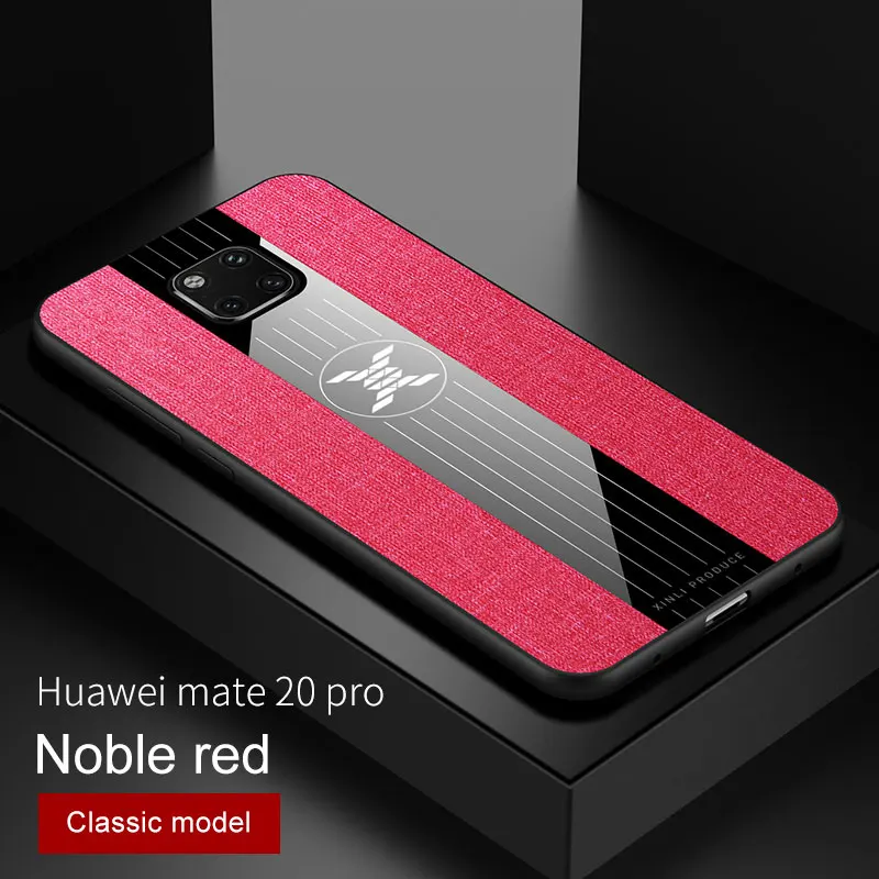 red Мягкий Силиконовый противоударный бампер huawei mate 20 Pro Чехол магнитный автомобильный держатель кольцо задняя крышка для huawei mate 20X чехол для телефона чехол s - Цвет: red