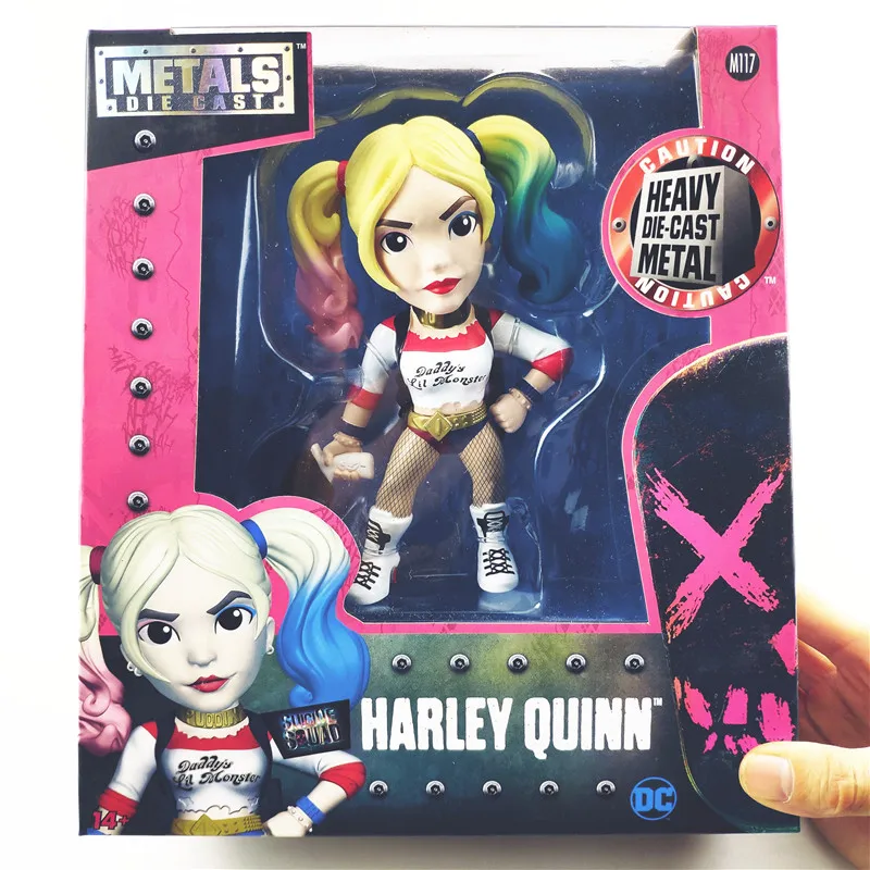 Bandai Metalss DC отряд самоубийц Harleen Quinzel Deadshot 6-дюймовая модель куклы из сплава