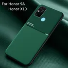 Чехол для Huawei Honor 9A, X10, 9X, 8X, роскошный магнитный автомобильный держатель, мягкий чехол для Huawei Honor 30 Pro, 30s, 20i, 10i