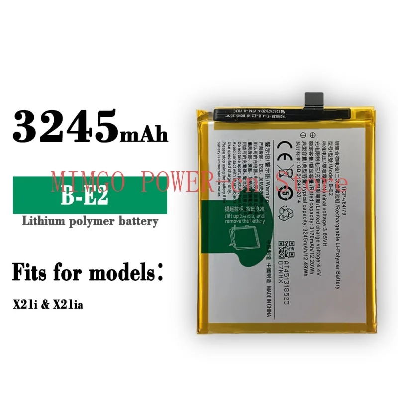 

Аккумулятор для Vivo BBK Vivo X21i X21i X21ia мобильный телефон аккумулятор B- E2