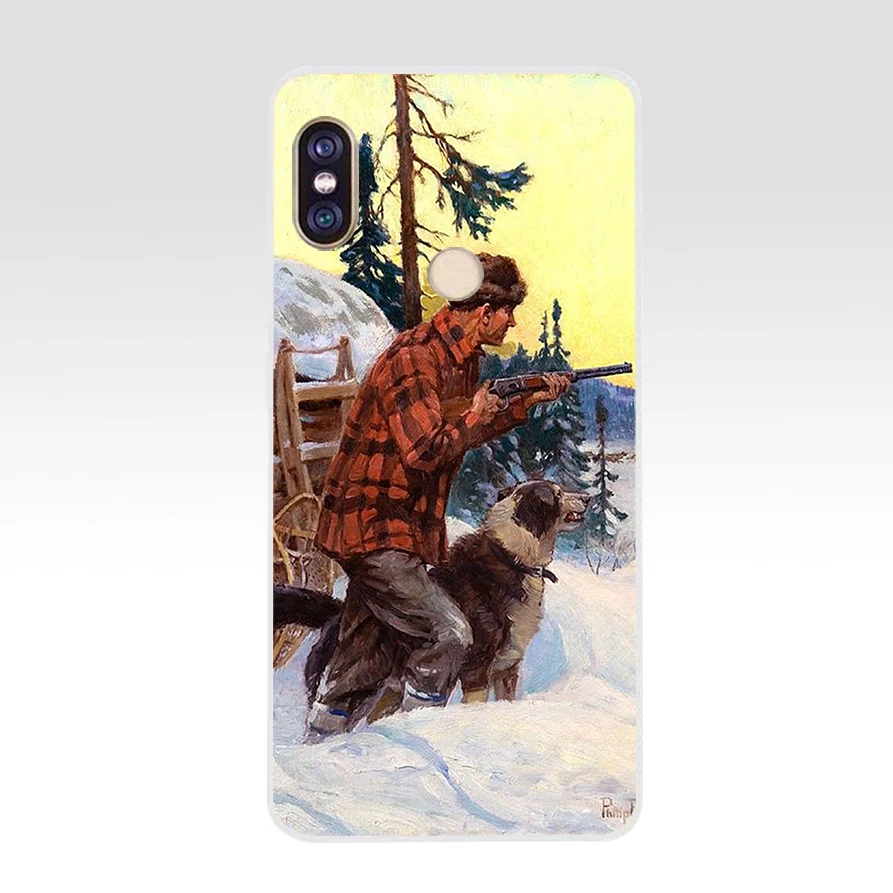 117FG чехол для телефона из мягкого силикона и ТПУ с крутыми логотипами охоты на