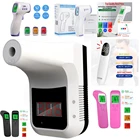 Цифровой инфракрасный термометр, бесконтактный электронный лазерный прибор для измерения температуры лба, ушей и тела, для детей и взрослых