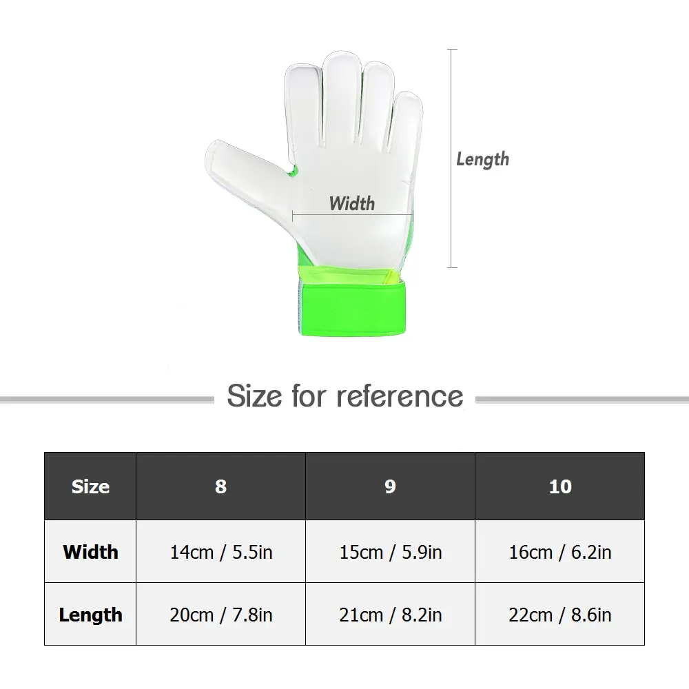 Gloves Finger Protection Latex Soccer Goalie Breathable Sports Professional 5 Save | Спорт и развлечения