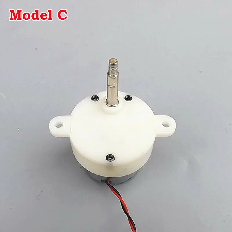 DC 3в 9в 5В 6В 7об/мин редуктор медленной скорости Micro Mini 300 Turbo червячный двигатель 32