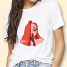 Модная сексуальная женская футболка с принтом Алисы Disney, забавная повседневная футболка с круглым вырезом и коротким рукавом, летняя футболка Kawaii, Алиса в стране чудес