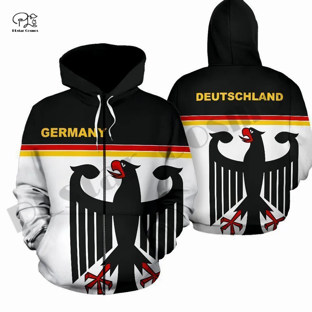 

PLstar Cosmos 3DPrint Newest Germany Country Flag Culture Funny Unique Harajuku Streetwear Unisex Hoodie/Sweatshirt/Zip Style-3