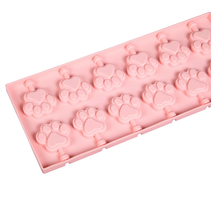 

Biscuit Molds Kitchen Baking Gadget Candy Ice Cookie Mould Silicone Food Grade Chocolate Lollipop Molds without rod