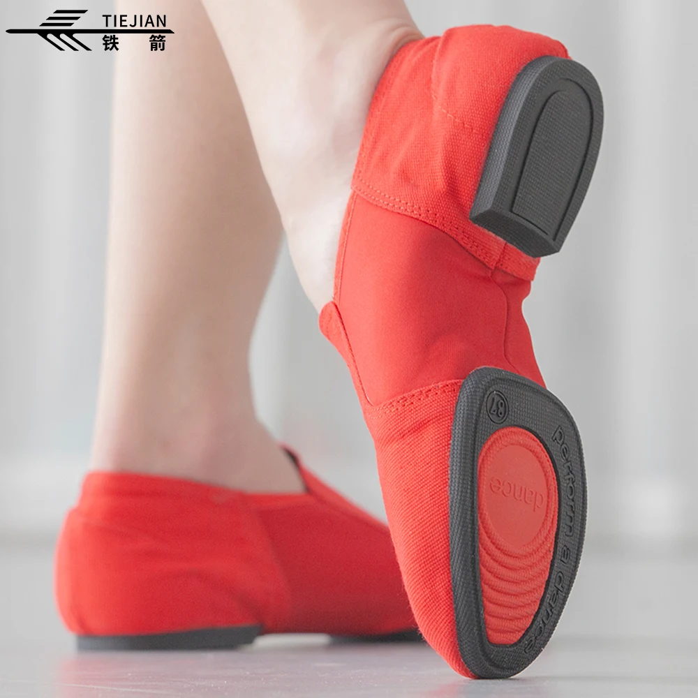 

Dance shoes women's training shoes black men's lace free indoor and outdoor jazz dance shoes for classical dance
