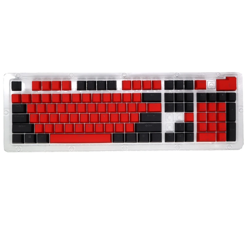 

PBT Mini, высота Ome, 104 колпачков для ключей, подходит для офиса и игр, только колпачки для ключей