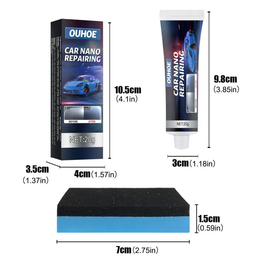

20G Car Scratch Repair Kit Auto Coating Wax Car Body Compound Polishing Grinding Paste Paint Cleaner Polishes Care Set