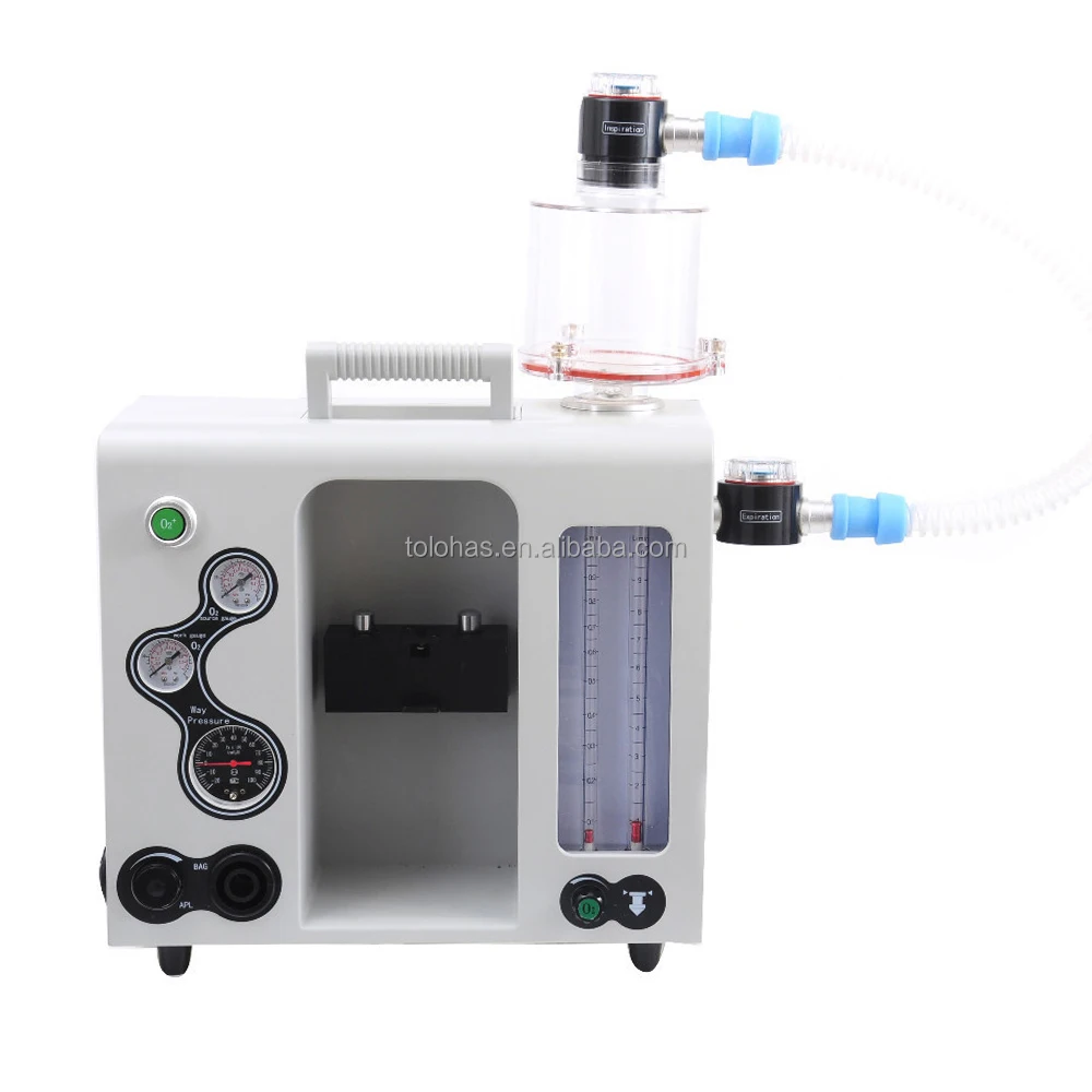 

LHW600V Cheap Emergency Equipment Vet maquina anestesia Pet Portable Veterinary Anesthesia machine
