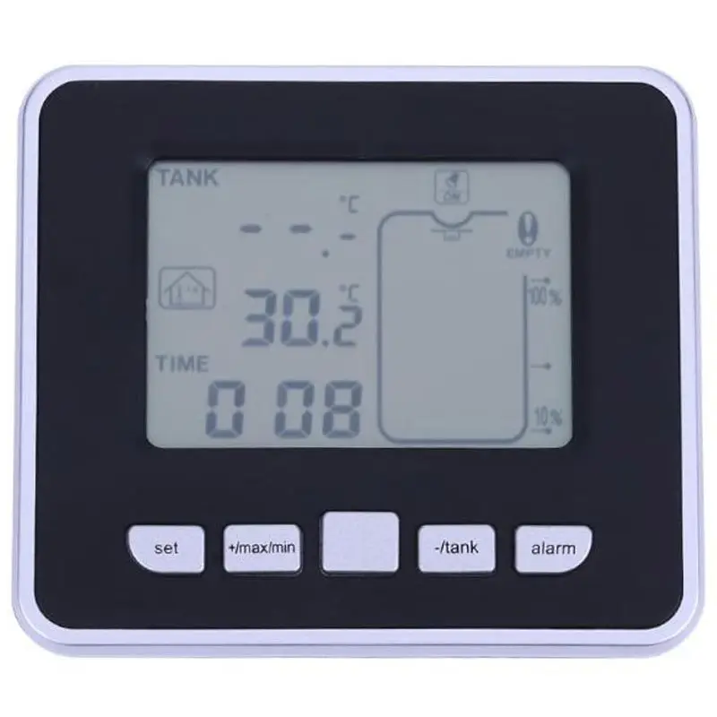 Беспроводной ультразвуковой измеритель уровня жидкости резервуар для воды с