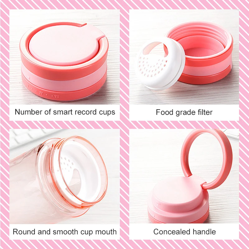 Креативный держатель для телефона тритановый Пластиковый Кристалл бутылка воды