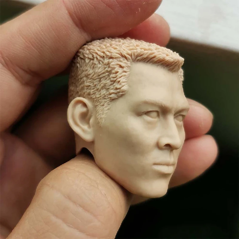 Масштаб 1/6 кулак фурии Li Lianjie Jet модели голов неокрашенные для 12-дюймовых фигурок