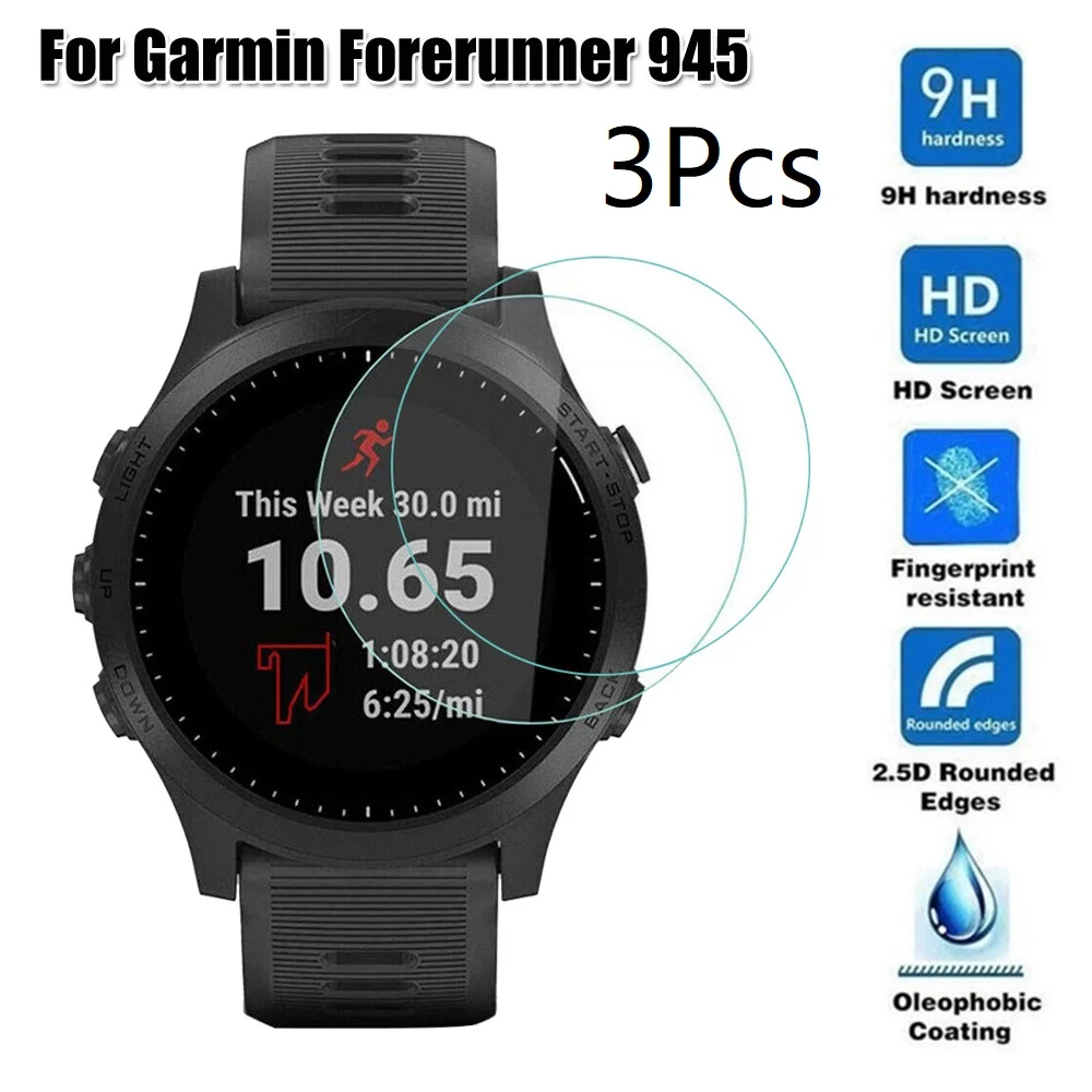 

Защитная пленка для смарт-часов Garmin Forerunner 945, 3 шт.