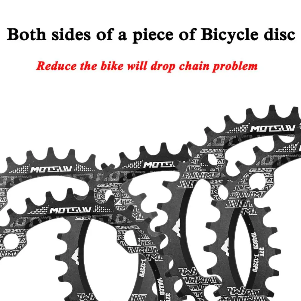 104BCD круглая велосипедная зубчатая пластина цепное кольцо для SHIMAN0 cranks MTB горный