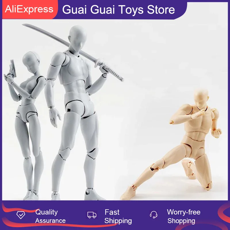 

Model Toys Draw Sketch Painting Mannequin Anime Figure Movable Figures Toy Body Kun Body Chan Action Figure Collectible