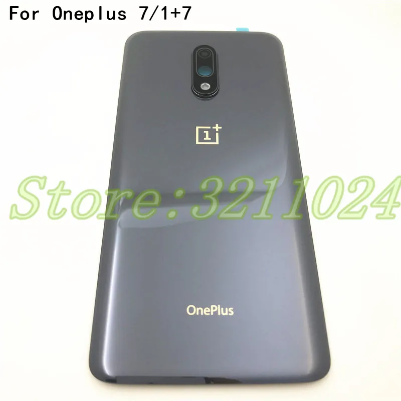 Оригинальное стекло 100% дюйма для Oneplus 7 1 + задняя крышка батарейного отсека панель