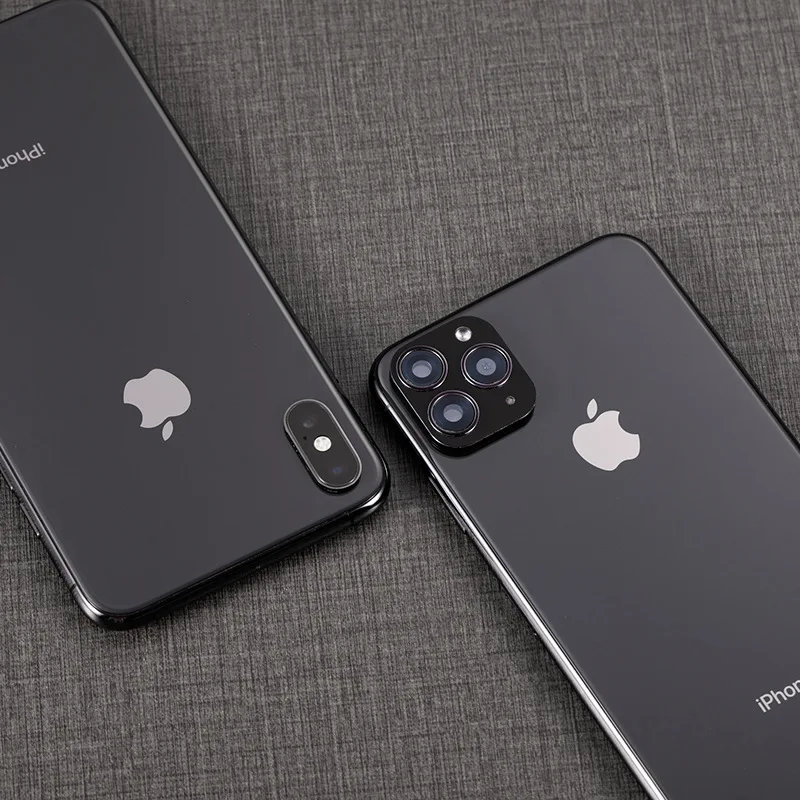 Для iPhone X XS XR Seconds Change 11 PRO MAX наклейка на объектив 11PRO Роскошная металлическая