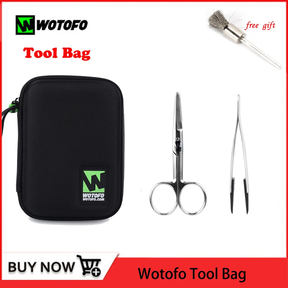 Оригинальный набор инструментов для вейпа Wotofo керамический пинцет плоскогубцы с