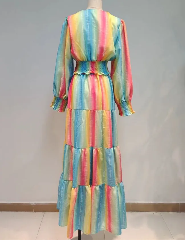 

Suits Long Dress Fashion Top Quality Long SLeeve Women Vintage Sexy Dresses Elegant Party Dress