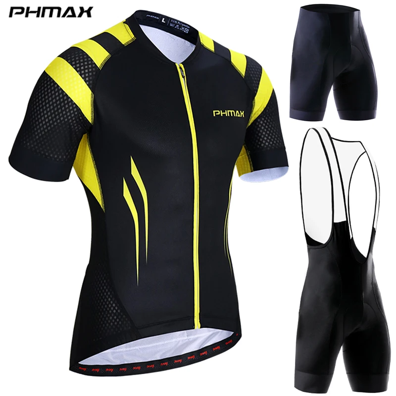 

Комплект велосипедной одежды PHMAX, профессиональная Летняя мужская одежда для горного велосипеда, одежда для велоспорта, комплект для езды н...