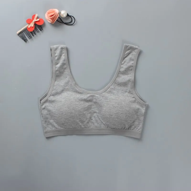 Бюстгальтер для девочек развивающий жилет хлопковый U Широкополосный женский