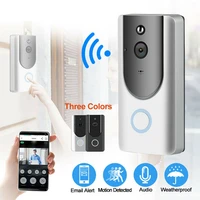 wireless smart wifi doorbell camera video phone door visual ring intercom with night ir vision door bell home secure camera