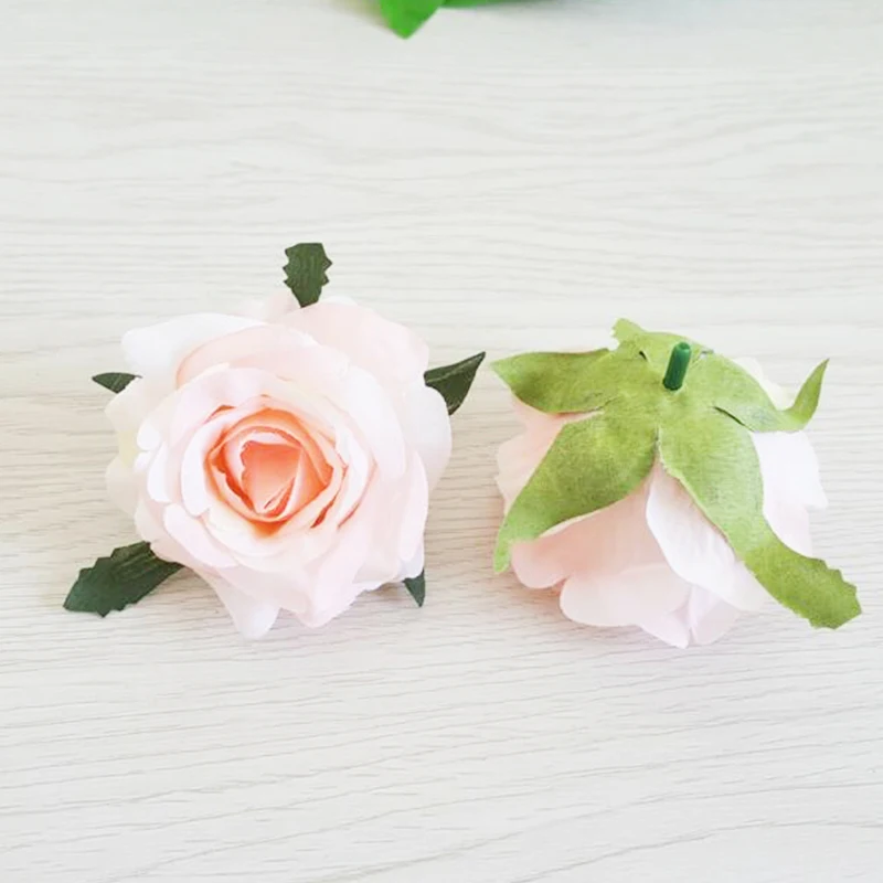 Искусственные розы для украшения дома 1 шт. 7 см свадьбы венок подарок ремесло