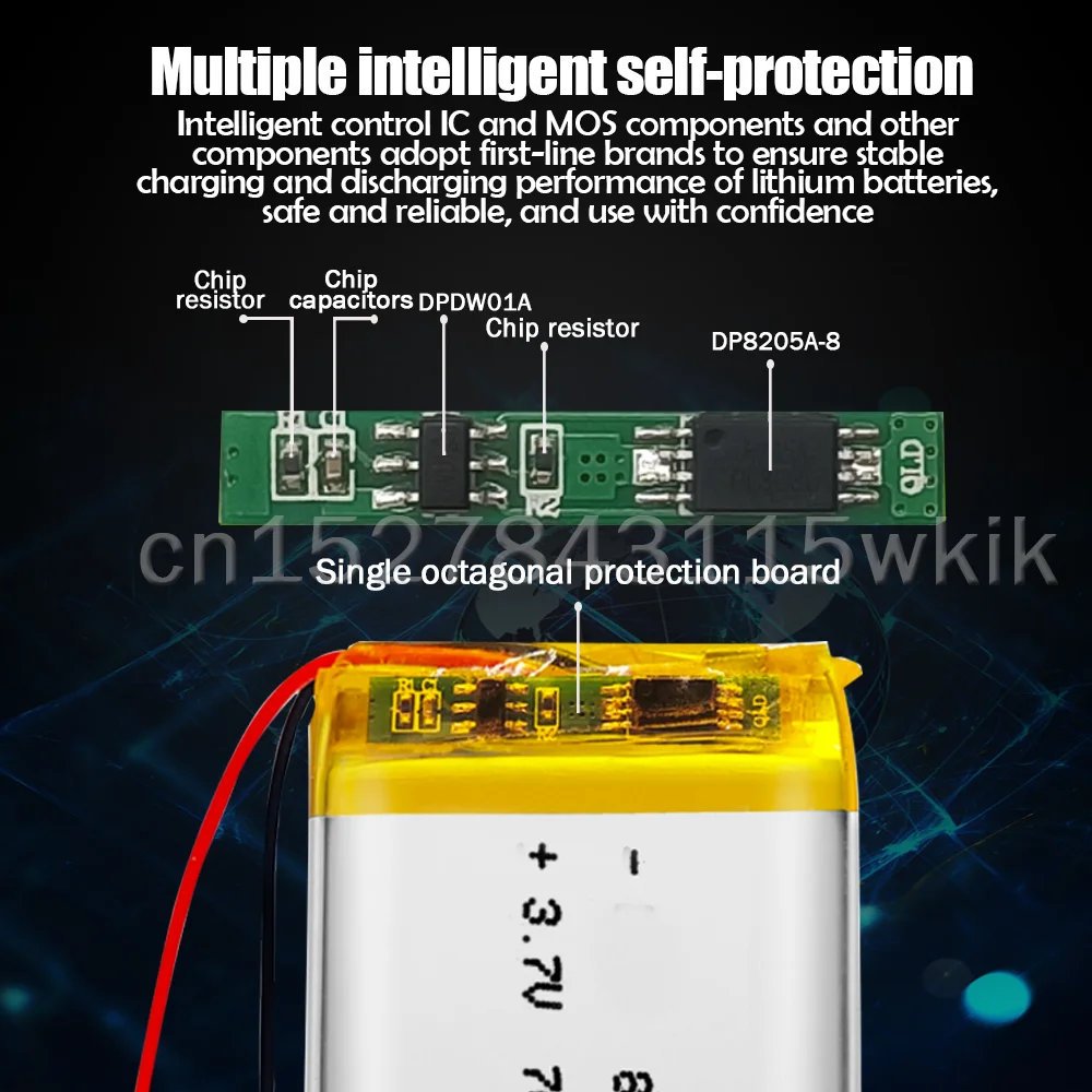 803040 3 7 в 1000 мА · ч запасная деталь для DVR PDA светодиодный светодиодная подсветка