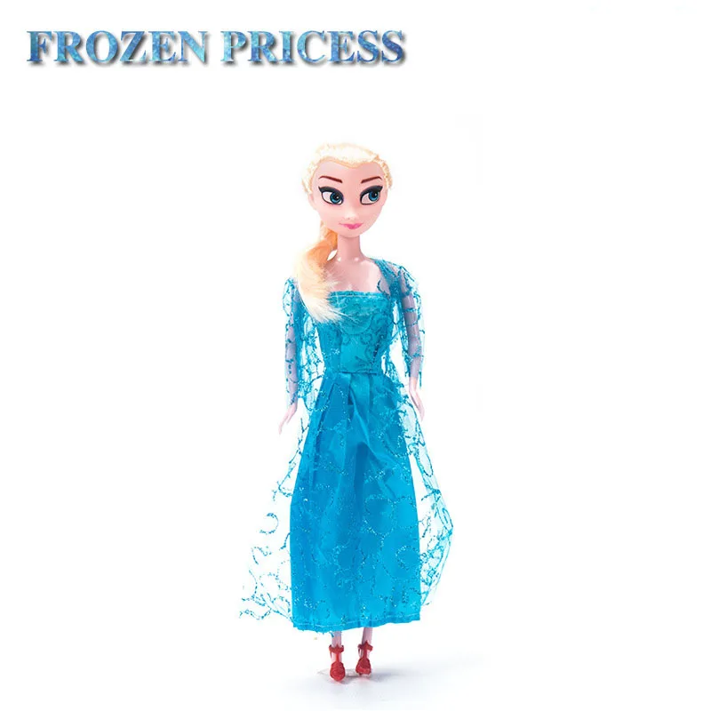 Disney 2 шт./компл. 11 5 дюйма коллекция принцесс Эльзы и Анны из мультфильма Холодное