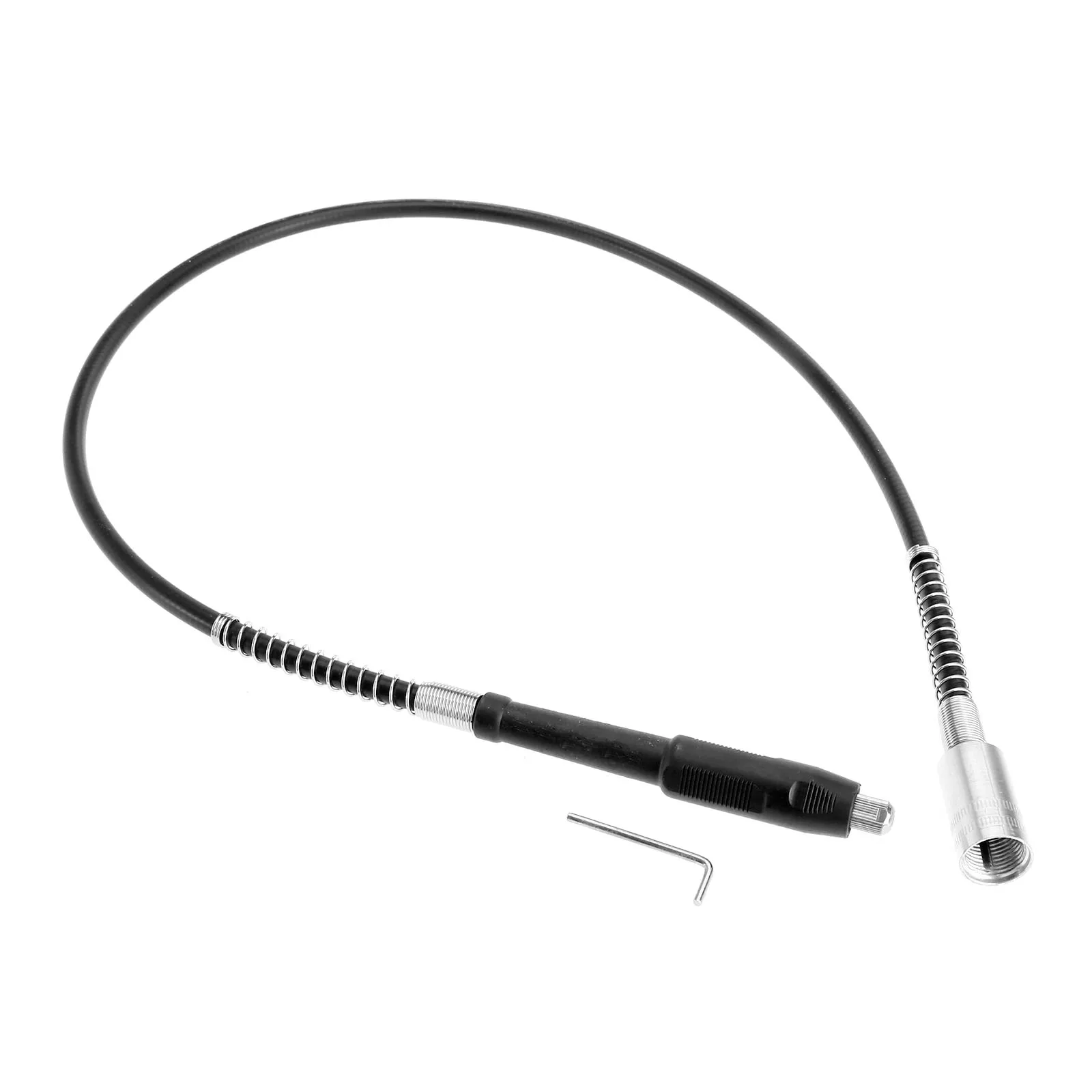 

18x1.5mm Dremel Accessories Electric Grinder Shaft Non-slip Dremel Flexible Shaft Polishing Drilling Rotary Grinder Tool+Wrench