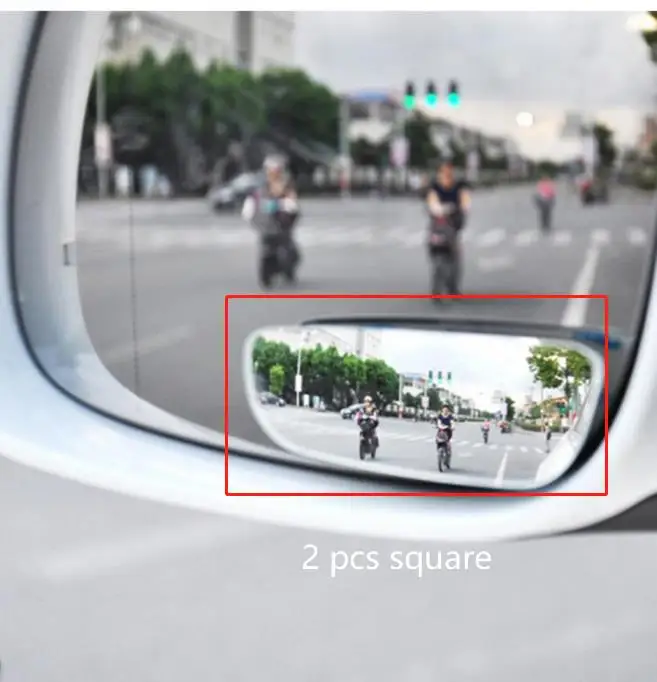 

2 шт./лот автомобильное зеркало для слепых зон 360 градусов широкоугольное выпуклое парковочное авто мотоциклетное регулируемое зеркало заднего вида