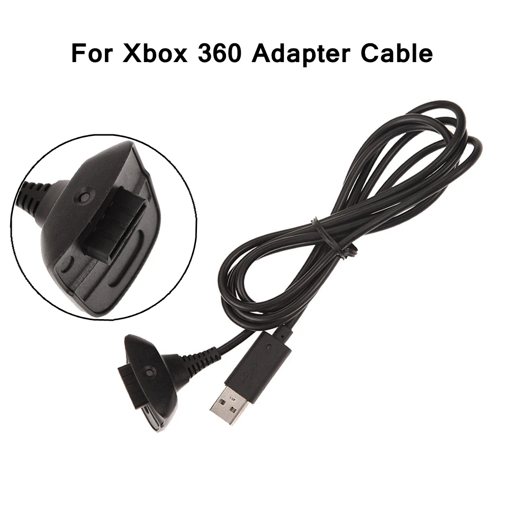 Игровой USB контроллер с зарядным кабелем Сменное зарядное устройство для Xbox 360