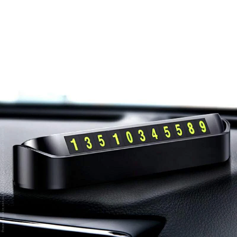 Скрытая Автомобильная Временная карта наклейки для стайлинга автомобиля панель