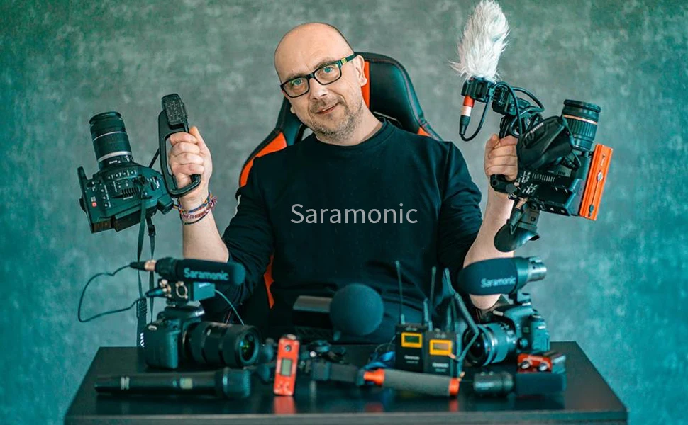 Saramonic SR-UM10-M1 сменный петличный микрофон с 3,5 мм фиксирующим винтом для передатчика TX9/TX10 и UwMic9