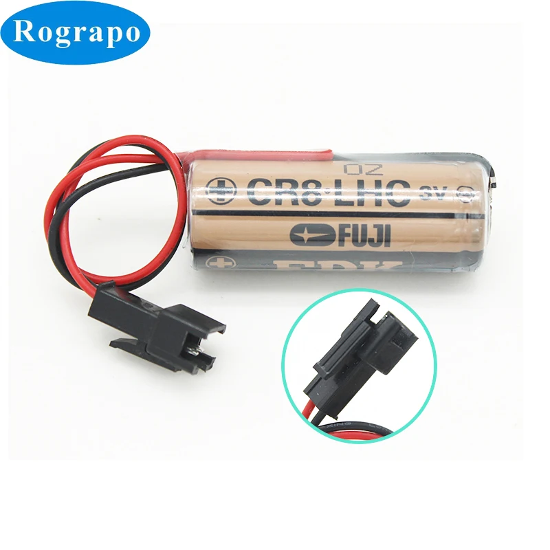 Новая заменяемая литиевая батарея FUJI FDK 3V 2600mAh для датчика унитаза TOTO CR8.LHC THP3053 Eco Efvs Urinal Sensor Acumulator 2 Wire Plug on.