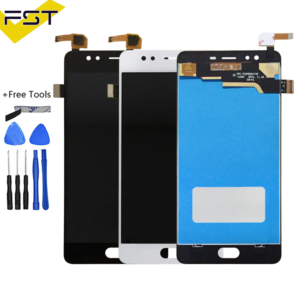 for zte nubia m2 lite nx573j lcd display and touch screen assembly phone accessories for zte nubia m2 lite tools and adhesive free global shipping