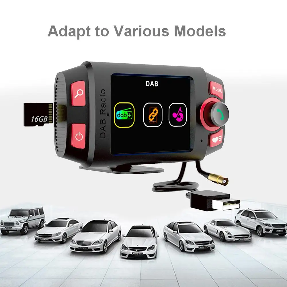 

Автомобильное радио, 5 В, USB 174-240 МГц, 2,4 дюйма, черный мини-разъем, Aux-кабель, адаптер для Renault, список обновлений радио