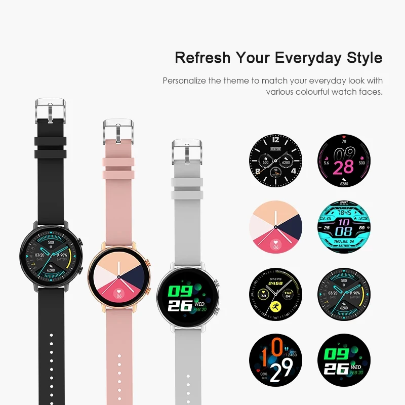 2021 new smart watch dial calls men women waterproof smartwatch ecg ppg fitness bracelet band for android apple xiaomi phone free global shipping