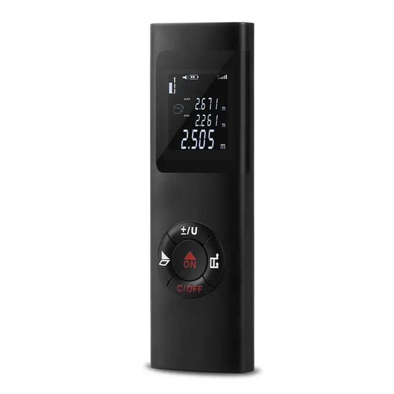 40M High-Accuracy Range Finder Ultra-Mini USB Charging Pocket Distance Measure Meter Test Tool | Инструменты
