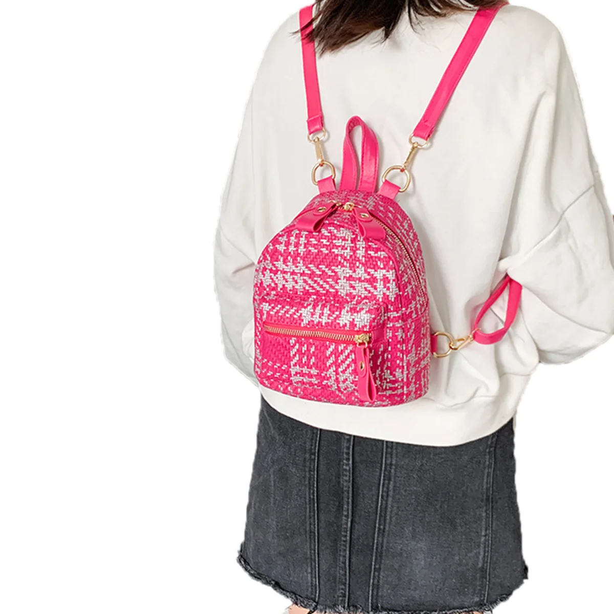 Женский соломенный мини-рюкзак школьный ранец для девочек-подростков 2020 | Багаж и