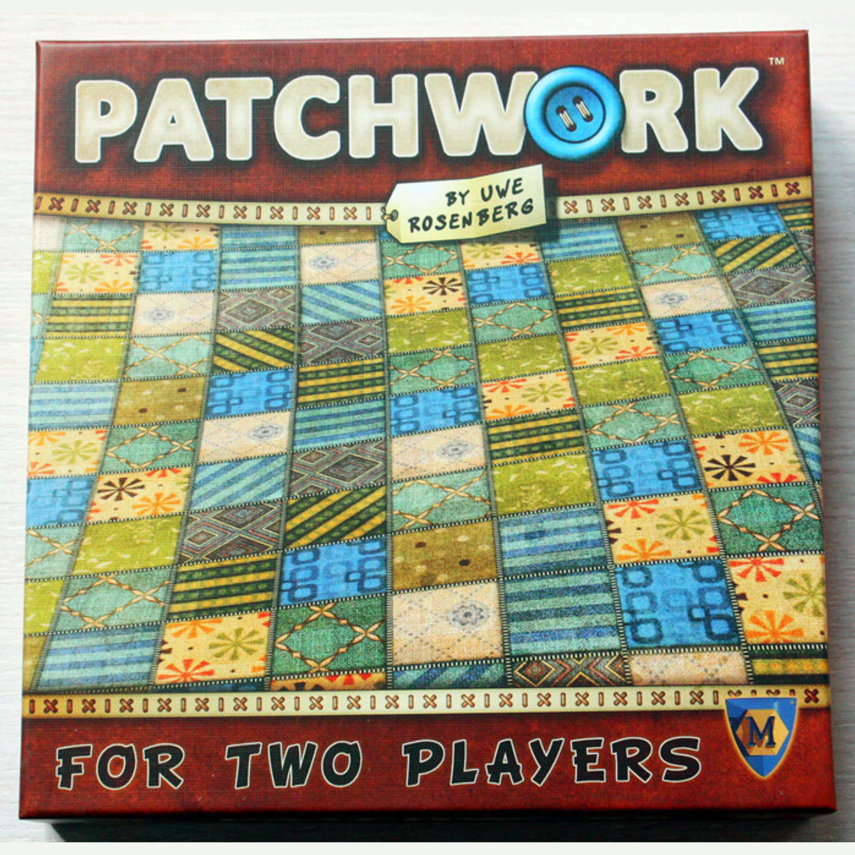 

Patchwork Board Game for Two Players Funny Family Party Games English Version Cards Wars Strategy Battle Toys