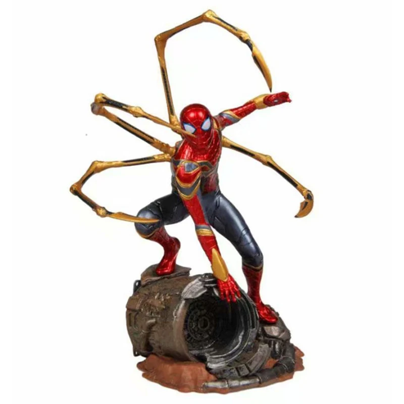 

Disney Marvel Legand Anime Action Fiugre Avengers Spiderman Figma 21cm PVC Superhero Model Desktop Collection Toys For Children