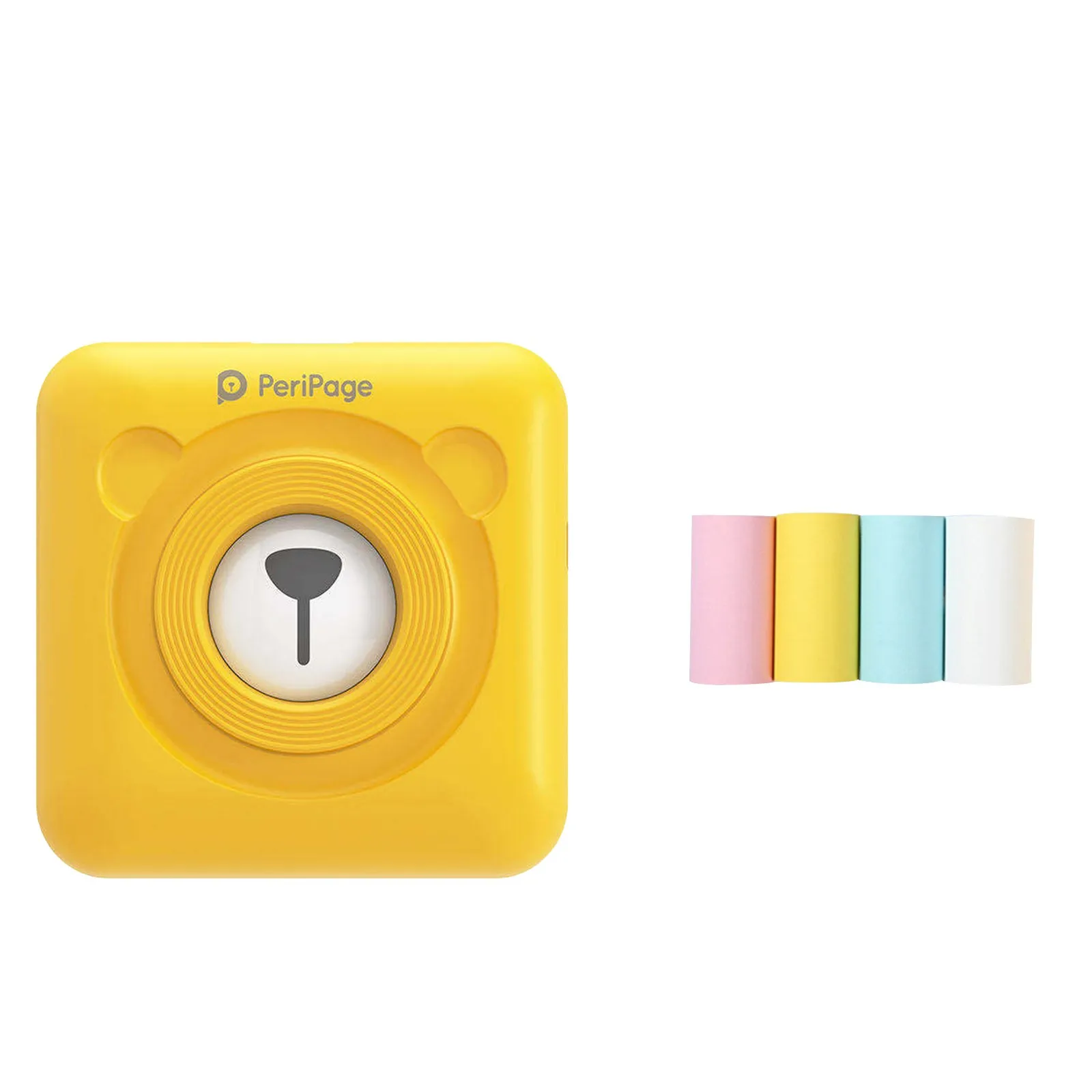 Новый продукт периферийный Bluetooth-принтер + 4 рулона печатной бумаги USB-кабель для