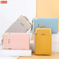 pu leather travel portable high quality phone bag for iphone 12 for samsung galaxy s20 shoulder bag brand ladies crossbody bag
